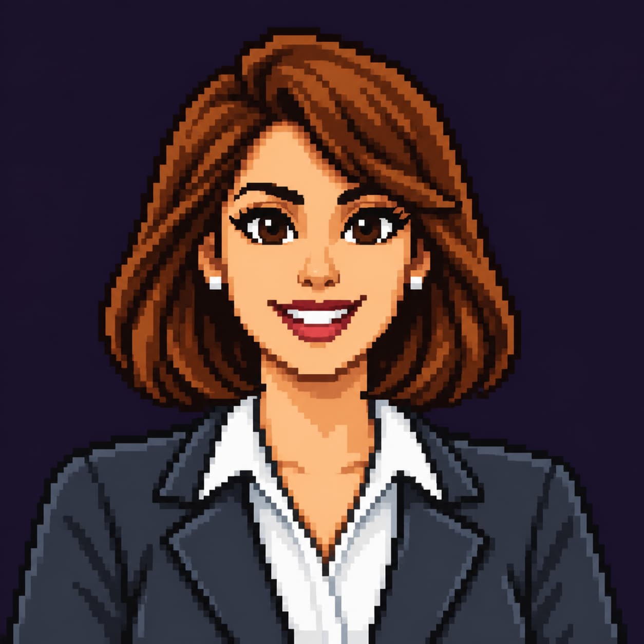Pixel portrait of Layla Alcase